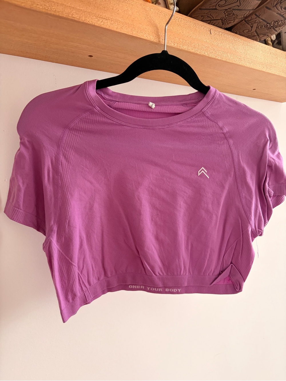 Oner Active Lavender Crop Tee